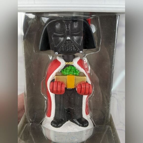 NIB Funko Bobble Head Star Wars Holiday Darth Vader - Picture 2 of 9